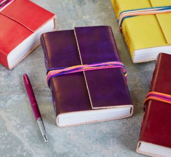 Craftshades – Beautiful Single Color 7″5 Handcrafted Leather Journal/Diary 200 page | 100% Genuine Leather