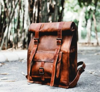 Craftshades – Multiple Pockets 12*16 Inch Handcrafted Goat Leather Roll Bag | 100% Genuine Leather