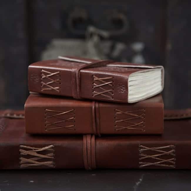 Craftshades – Vintage Beautiful Tree Embossed Unique Design 10″7 Handcrafted Leather Journal/Diary 200 page | 100% Genuine Leather - Image 2