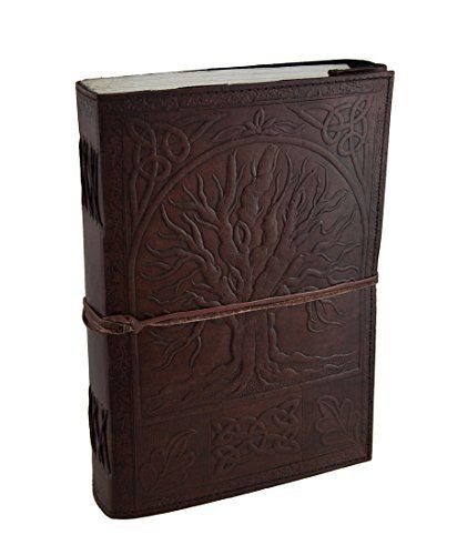 Craftshades – Vintage Beautiful Tree Embossed Unique Design 10″7 Handcrafted Leather Journal/Diary 200 page | 100% Genuine Leather - Image 6