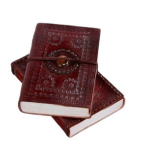 Craftshades – Vintage Single Stone Embossed Unique Design 7″5 Handcrafted Leather Journal/Diary 200 page | 100% Genuine Leather