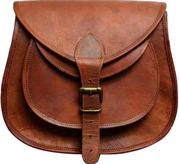 Craftshades – Handcrafted Unique Sling Leather Bag for Women | 100% Genuine Leather