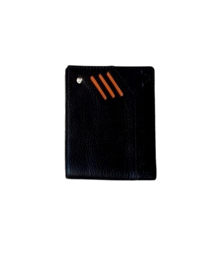 Craftshades RFID Protected Genuine High Quality Leather Wallet for Men ( Black )