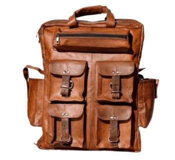 Craftshades - Seven Pocket Goat Leather Backpack | Unisex