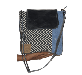 Crossbody Canvas Tote Bag