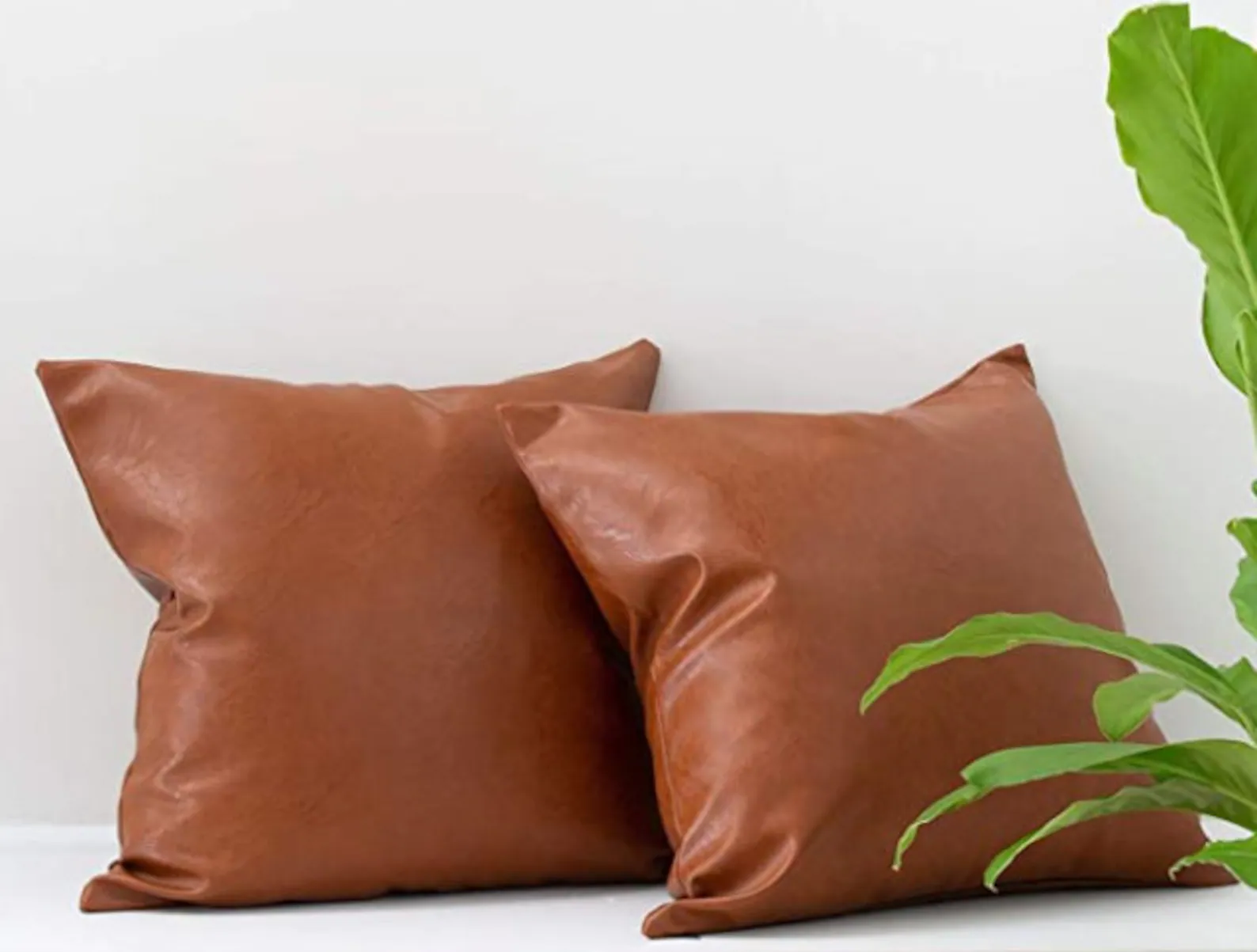 Handmade Leather 2 Butterfly Chair, 2 Butterfly Stool & 2 Cushions - Image 9