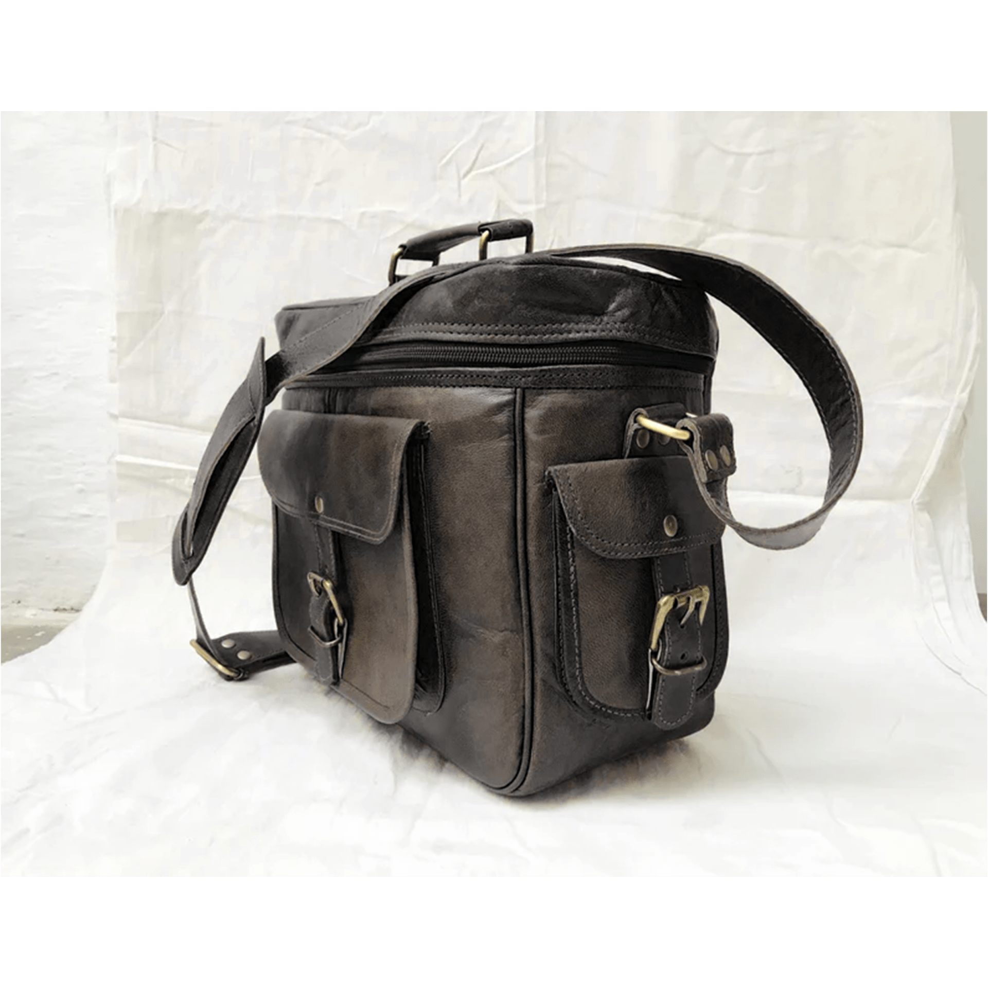 Craftshades Leather Camera Bag black - Image 4