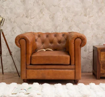 Craftshades Traditional Chesterfield 1 Seater