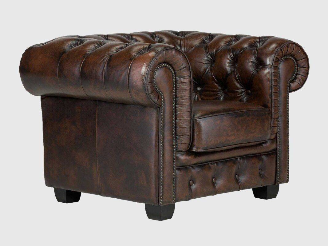 Craftshades Traditional Chesterfield 1 Seater - Image 4