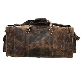 Craftshades Large 28 inch duffel bags for men leather travel bag