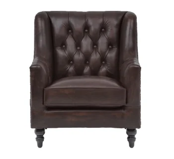 Craftshades Colonial Brown Chesterfield 1 Seater Sofas