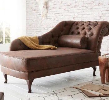 Craftshades Vintage Brown Chesterfield Lounge