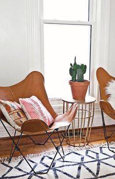 Butterfly Chair Buffalo leather - Image 4