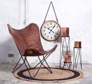 Butterfly Chair Buffalo leather