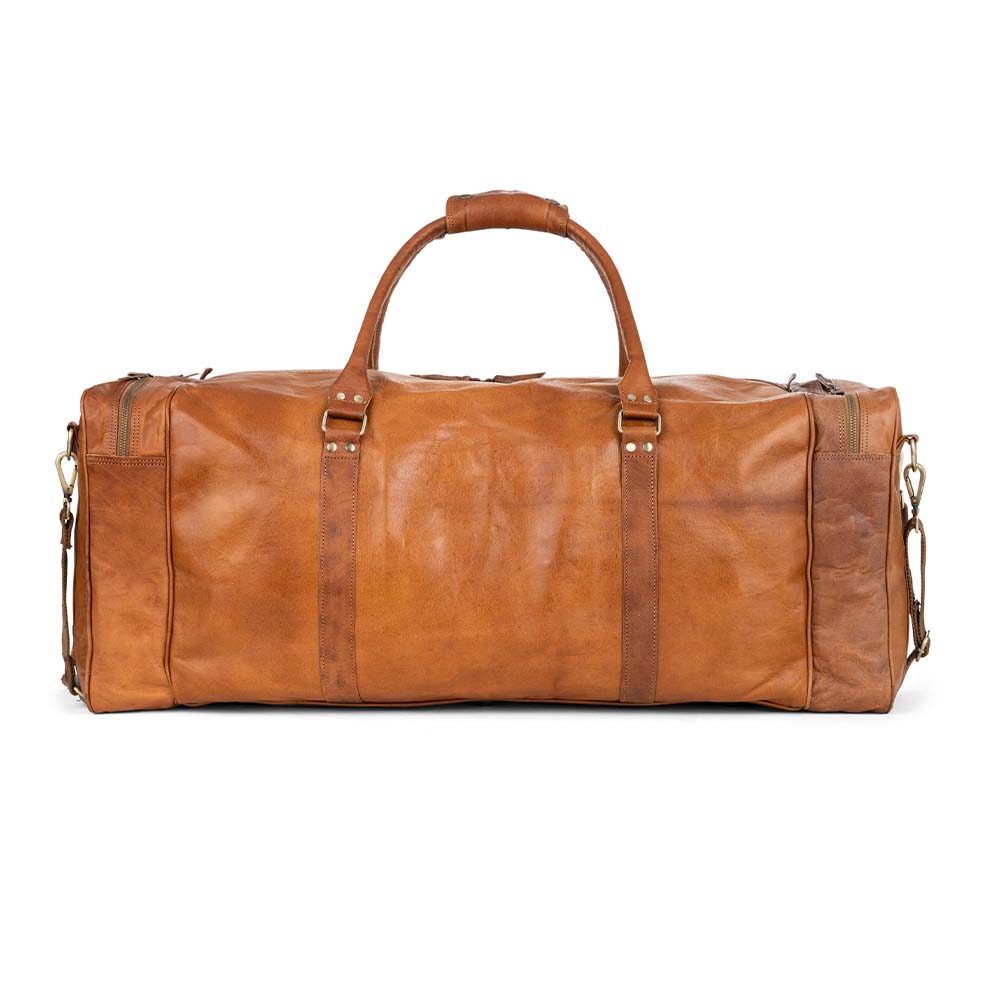 CraftShades 24 Inch leather bag Metal rivets for bottom reinforcement - Image 8