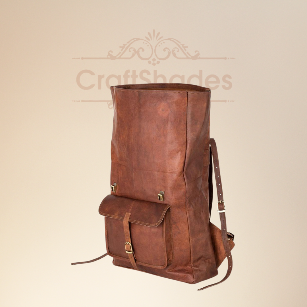 Craftshades –leather bags Spacious main compartments | 100% Genuine Leather - Image 2