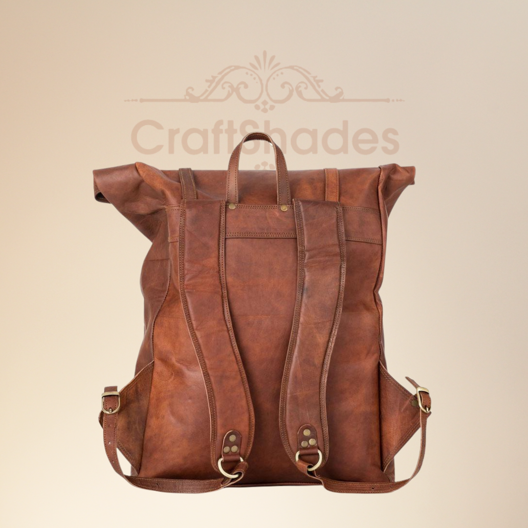 Craftshades –leather bags Spacious main compartments | 100% Genuine Leather - Image 3