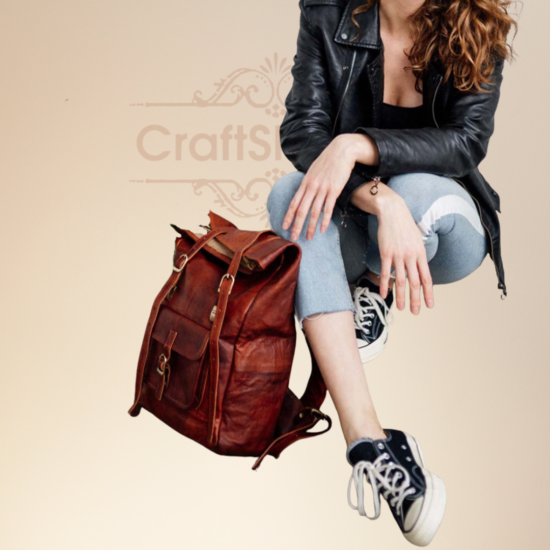 Craftshades –leather bags Spacious main compartments | 100% Genuine Leather - Image 6