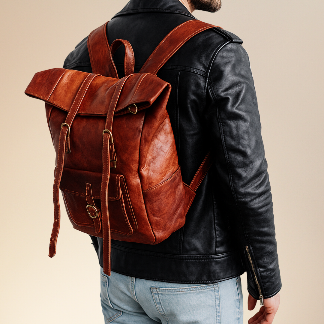 Craftshades –leather bags Spacious main compartments | 100% Genuine Leather - Image 7