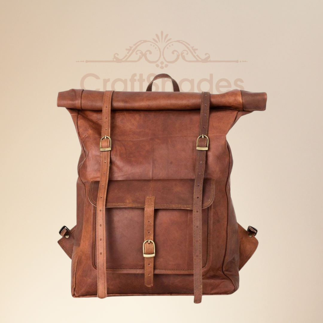 Craftshades –leather bags Spacious main compartments | 100% Genuine Leather - Image 9