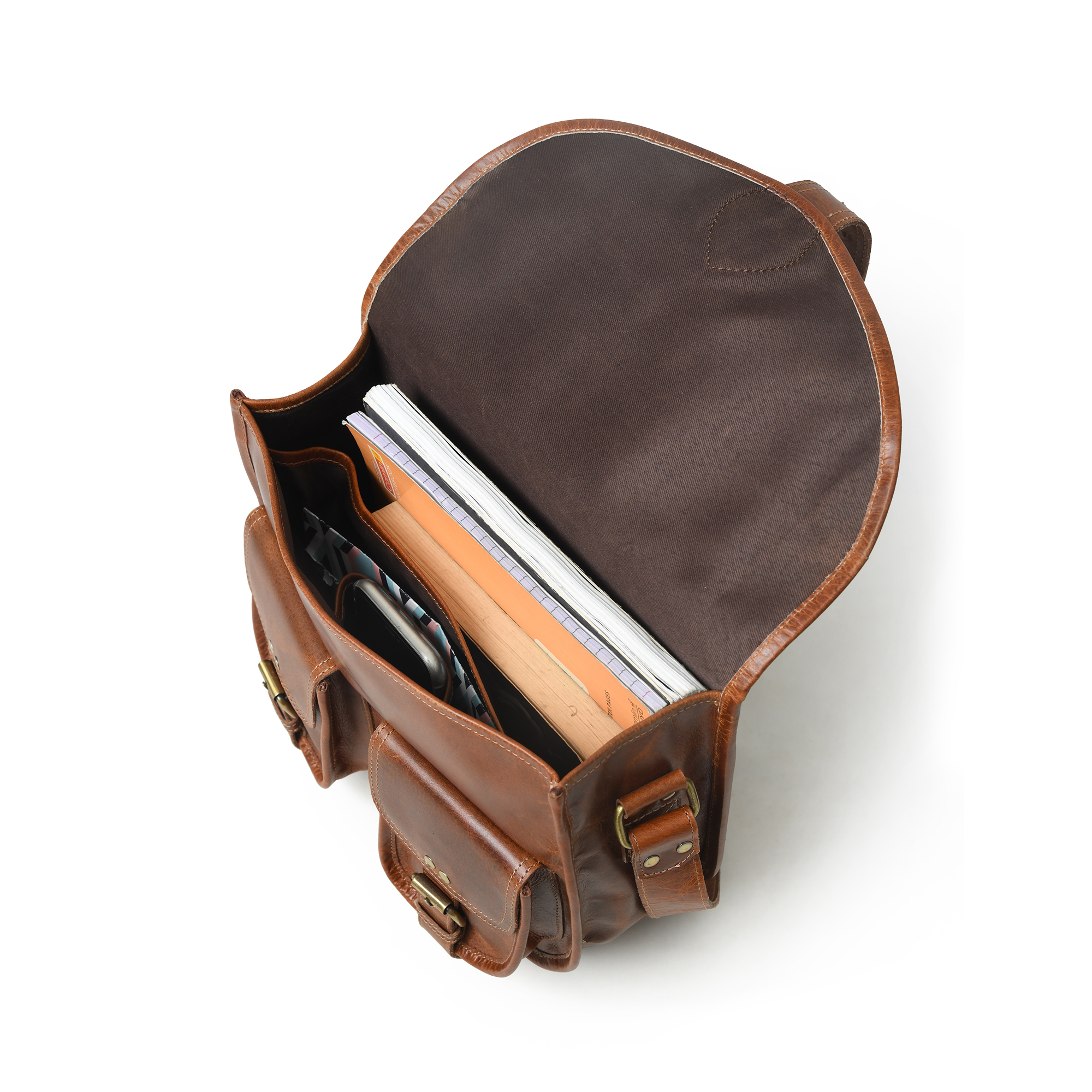 CraftShades buffalo leather SideBag - Image 4