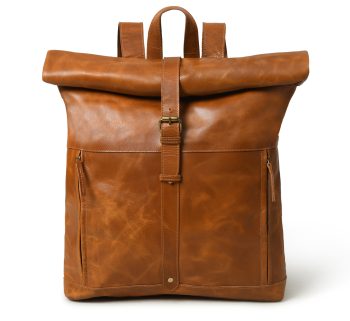 CraftShades-13*18 Inch buffalo leather backpack Unisex For Girls And Boys | 100 Genuine Leather