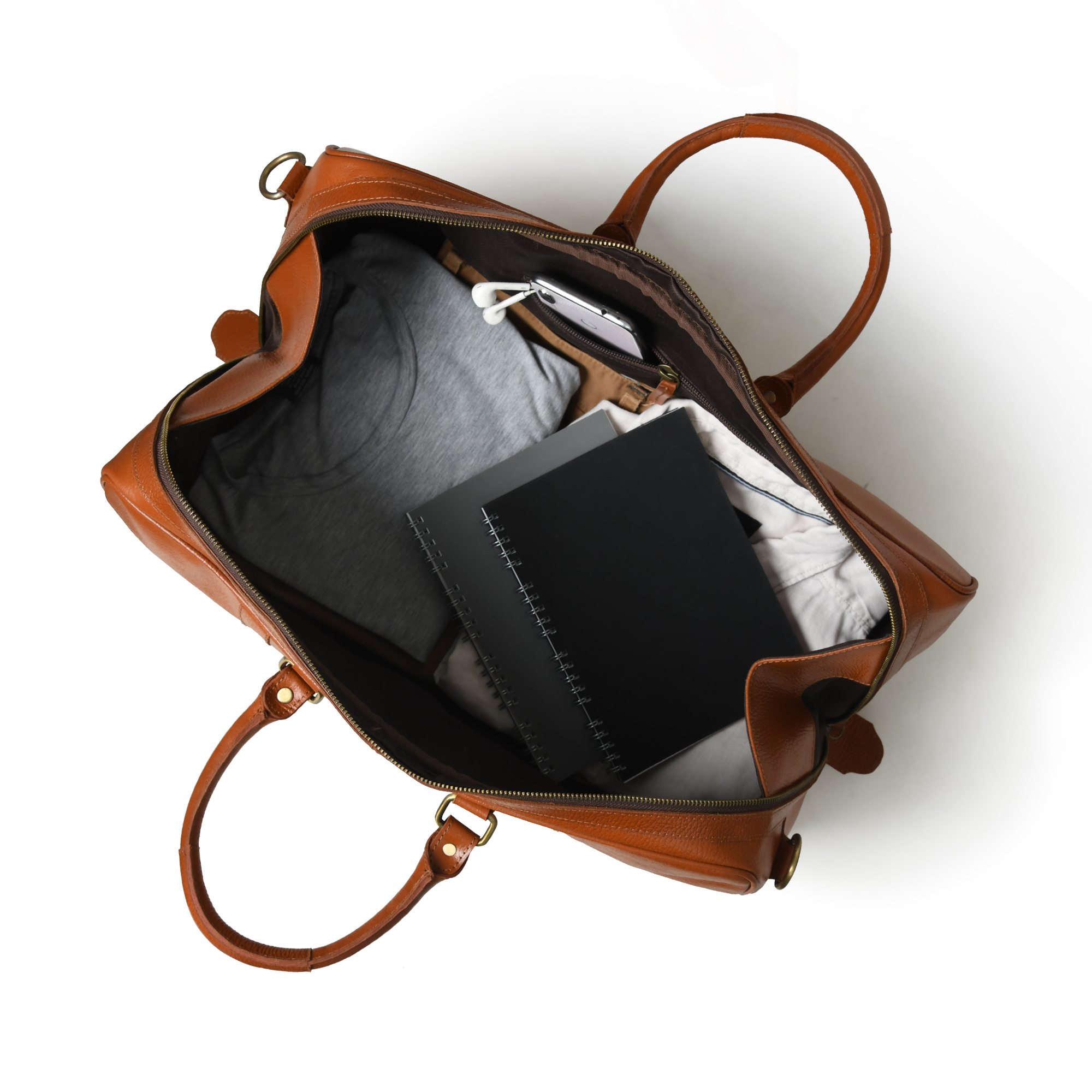 CraftShades buffalo leather duffle bag - Travel , Gym - Image 8