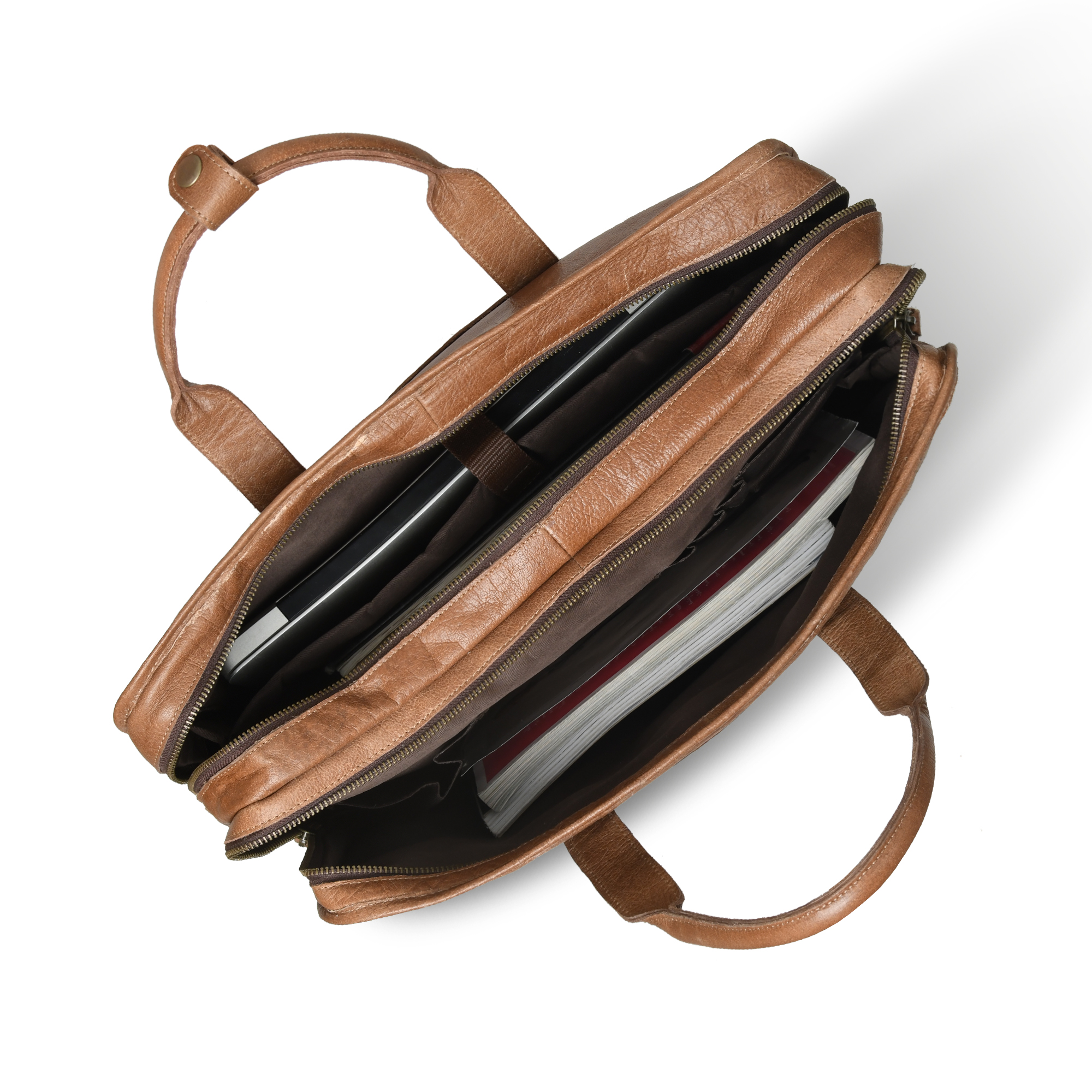 CraftShades buffalo Mens leather bag - Image 11