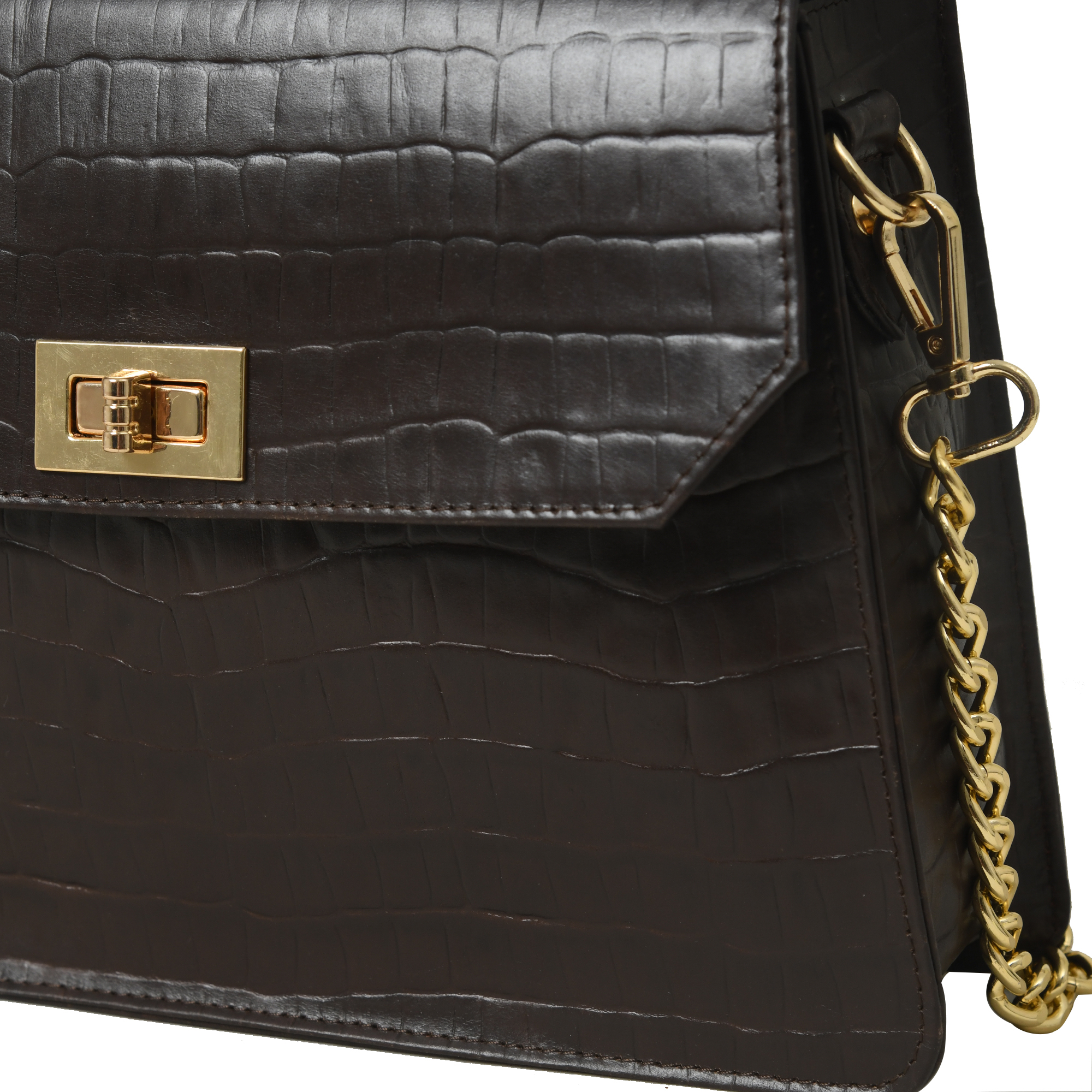 Craftshades – Handcrafted Unique Sling Buffalo Leather Bag for Women's - Image 2