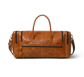CraftShades -20 inch buffalo leather duffle bag |100% Genuine Leather