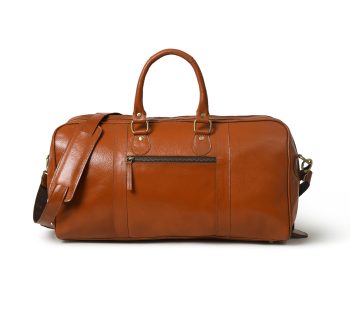 Craftshades Vintage Leather men’s Travel Duffle luggage Bag Brown