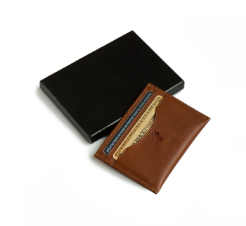 Mens Slim Wallet Leather
