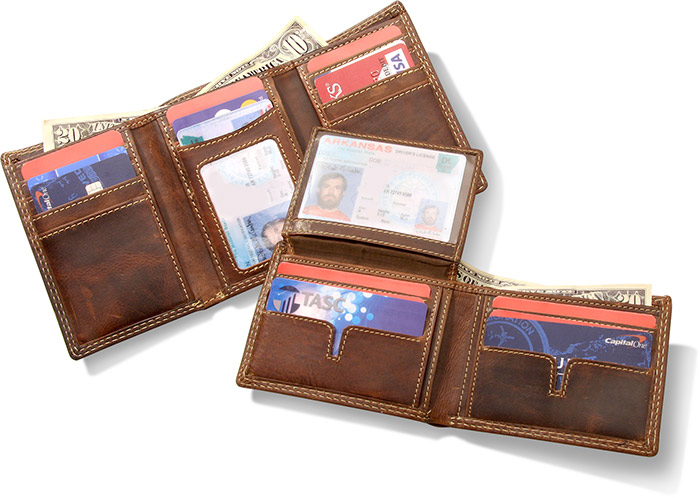 Mens Buffalo Leather wallet - Image 2