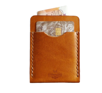 Mens Slim Wallet Leather VERTIC