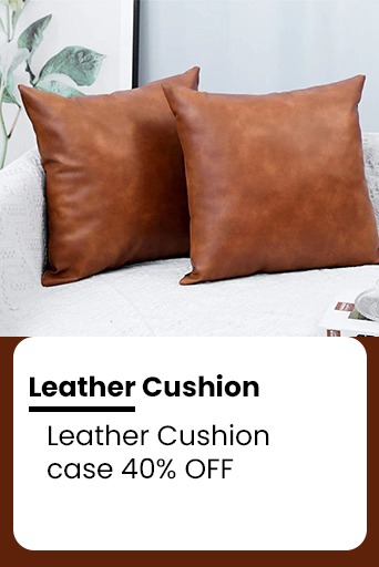 leather cushion