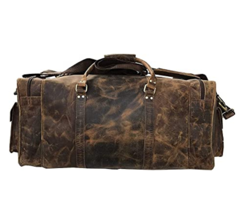 Craftshades Large 28 inch duffel bags for men leather travel bag