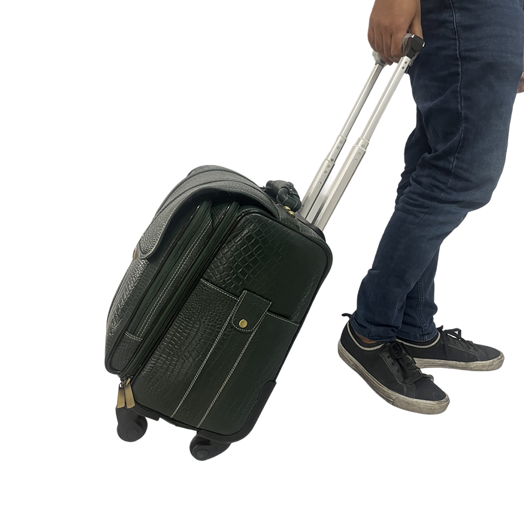 Trolley Bags Luggage for Travel (Green) - Image 2