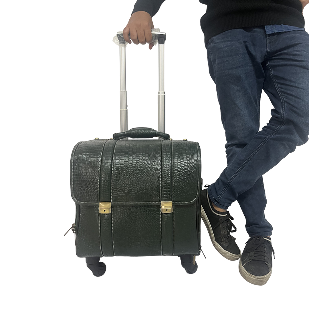 Trolley Bags Luggage for Travel (Green) - Image 6