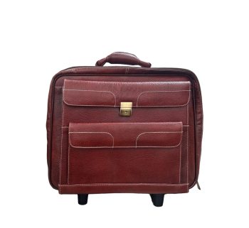 Trolley Laptop Strolley Bag (Brown)