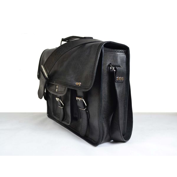 Ancona Leather Office Bag - Image 2