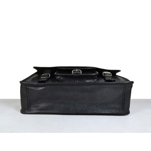 Ancona Leather Office Bag - Image 5