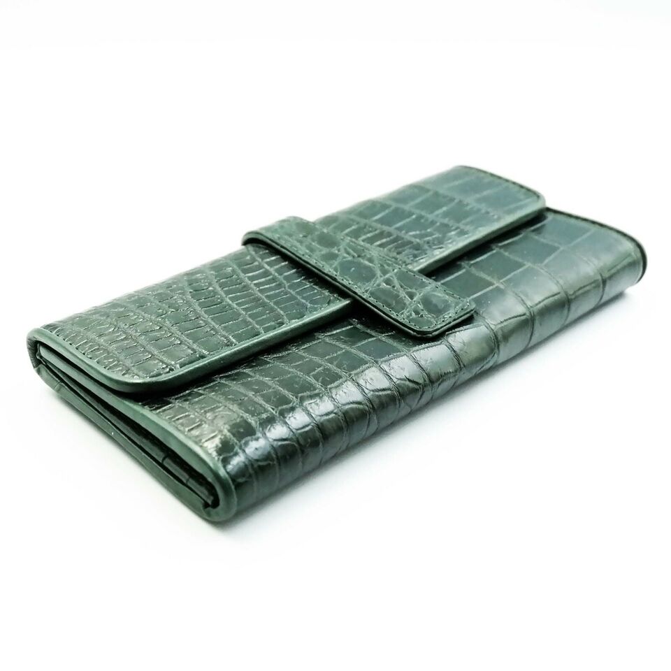 Craftshades brown Green Clutch - Image 4