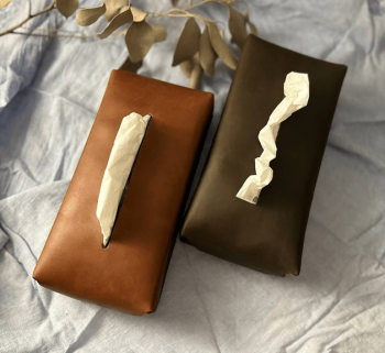 Image for Leather Tissue Box