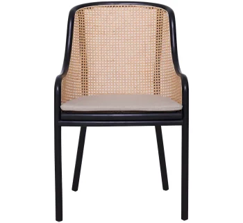 Craftshades Black Dining Wooden Chair