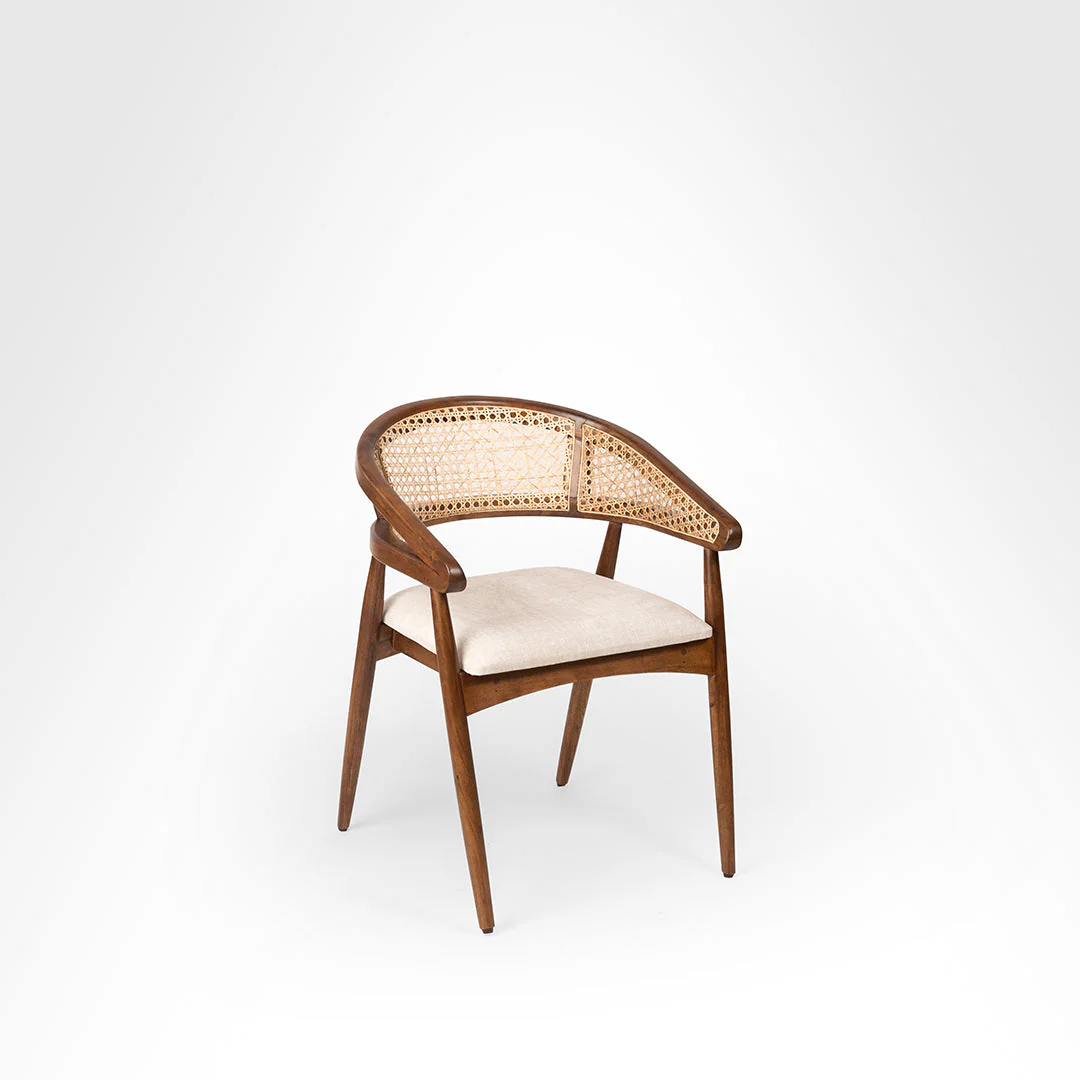 Craftshades Cane Wooden Chair - Image 5