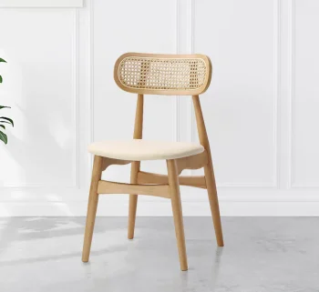 Craftshades rattan back Wooden Chair