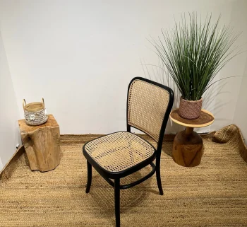 craftshades Black wooden dining chairs