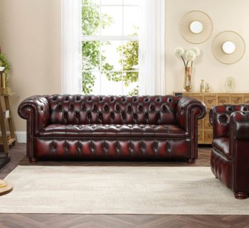 Craftshades Three Seaters Chesterfield Sofa.