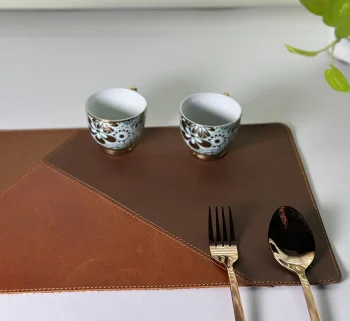 Premium Leather-Look Luxury Placemat