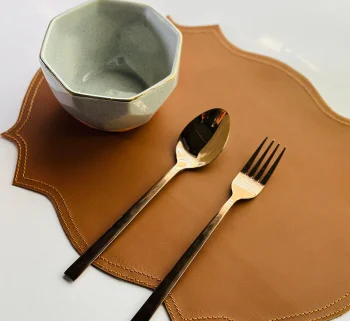 Premium Leather Dining Table Placemats